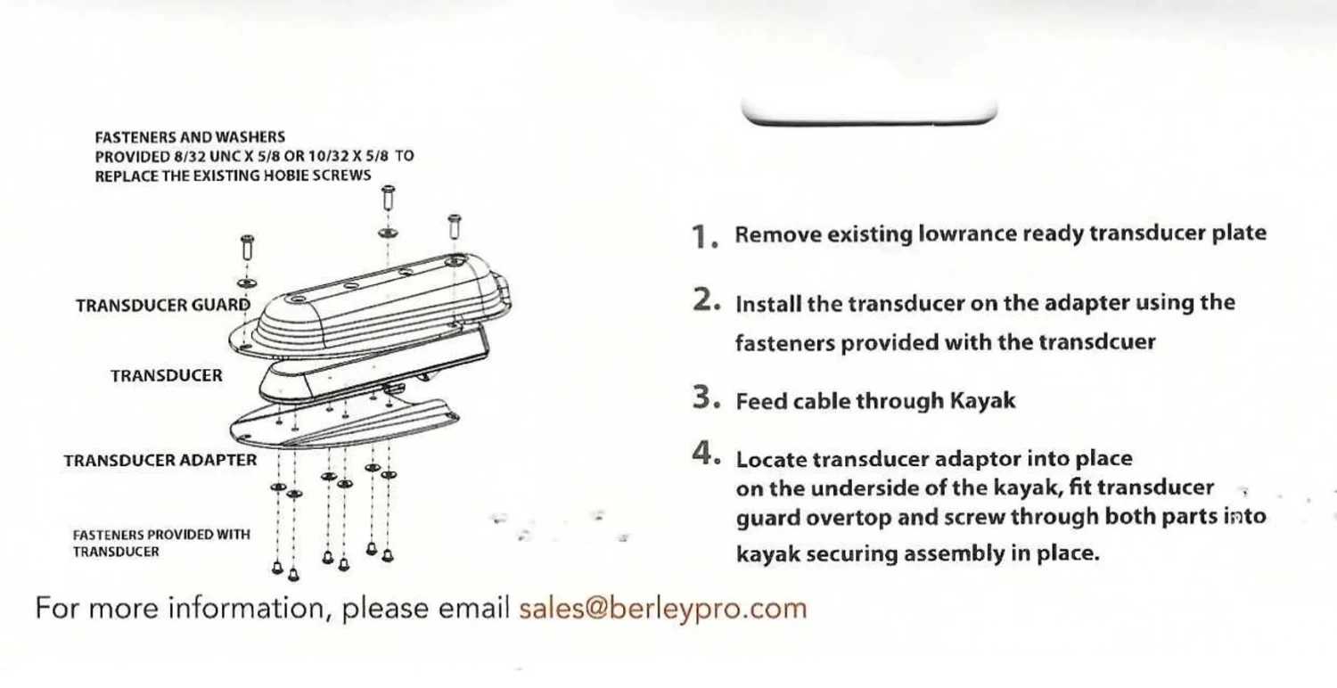 BerleyPro Humminbird XM 9 HW MSI Gen 3 Transducer Mount 8 BerleyPro Humminbird XM 9 HW MSI Gen 3 Transducer Mount - Image 6