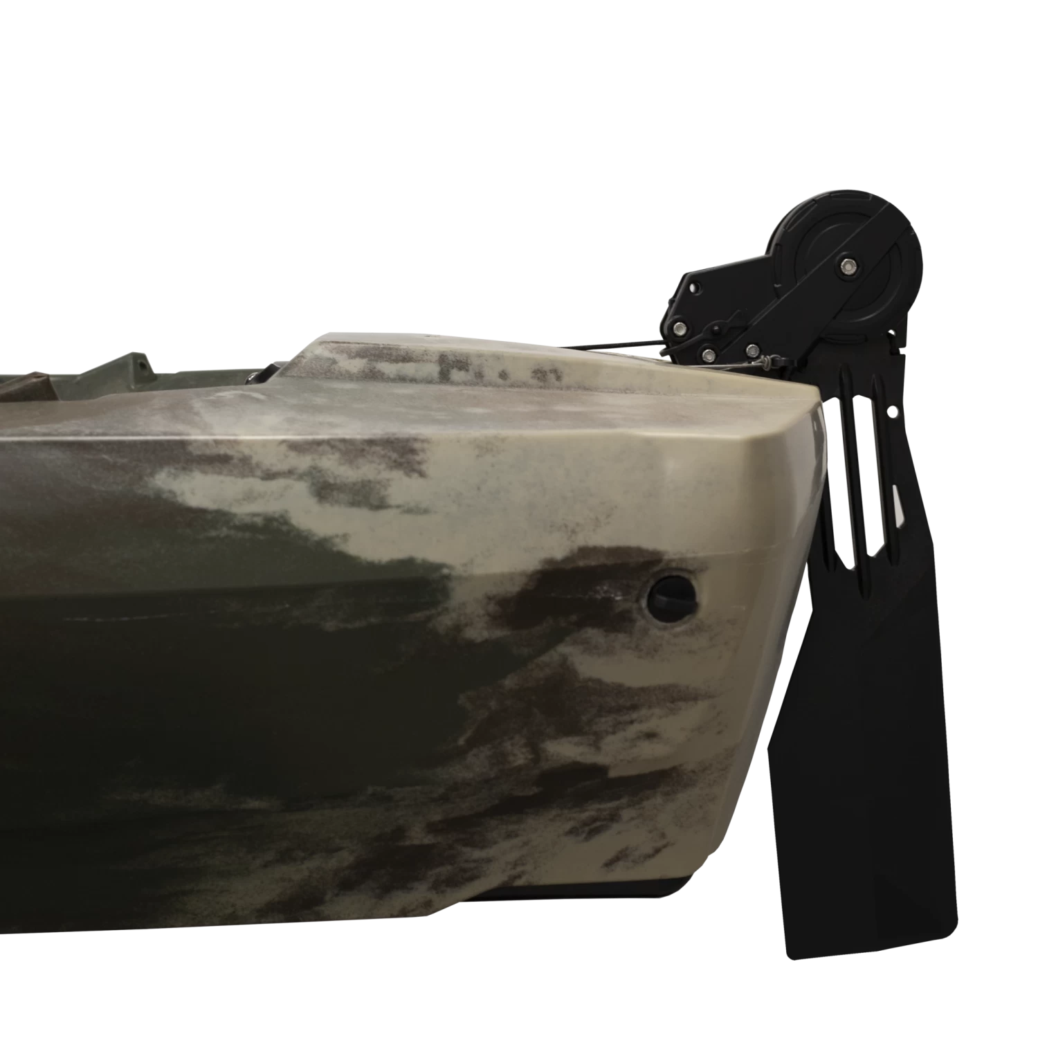 Bonafide SS Series Rudder System Featuring The YakAttack SwingBlade