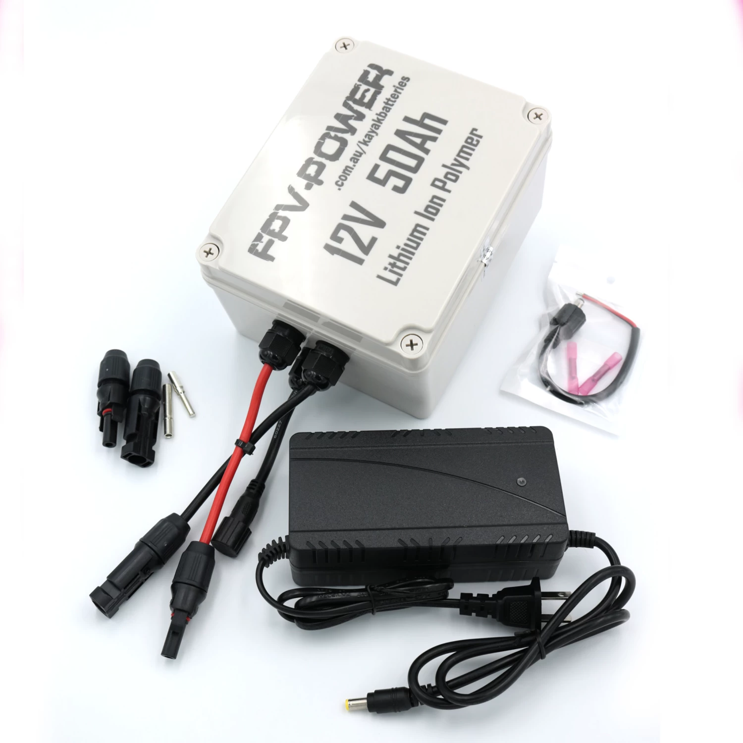 FPV-Power 12V - 50Ah V3 Waterproof Lithium Battery With 10A Charger 5 FPV-Power 12V - 50Ah V3 Waterproof Lithium Battery With 10A Charger - Image 3