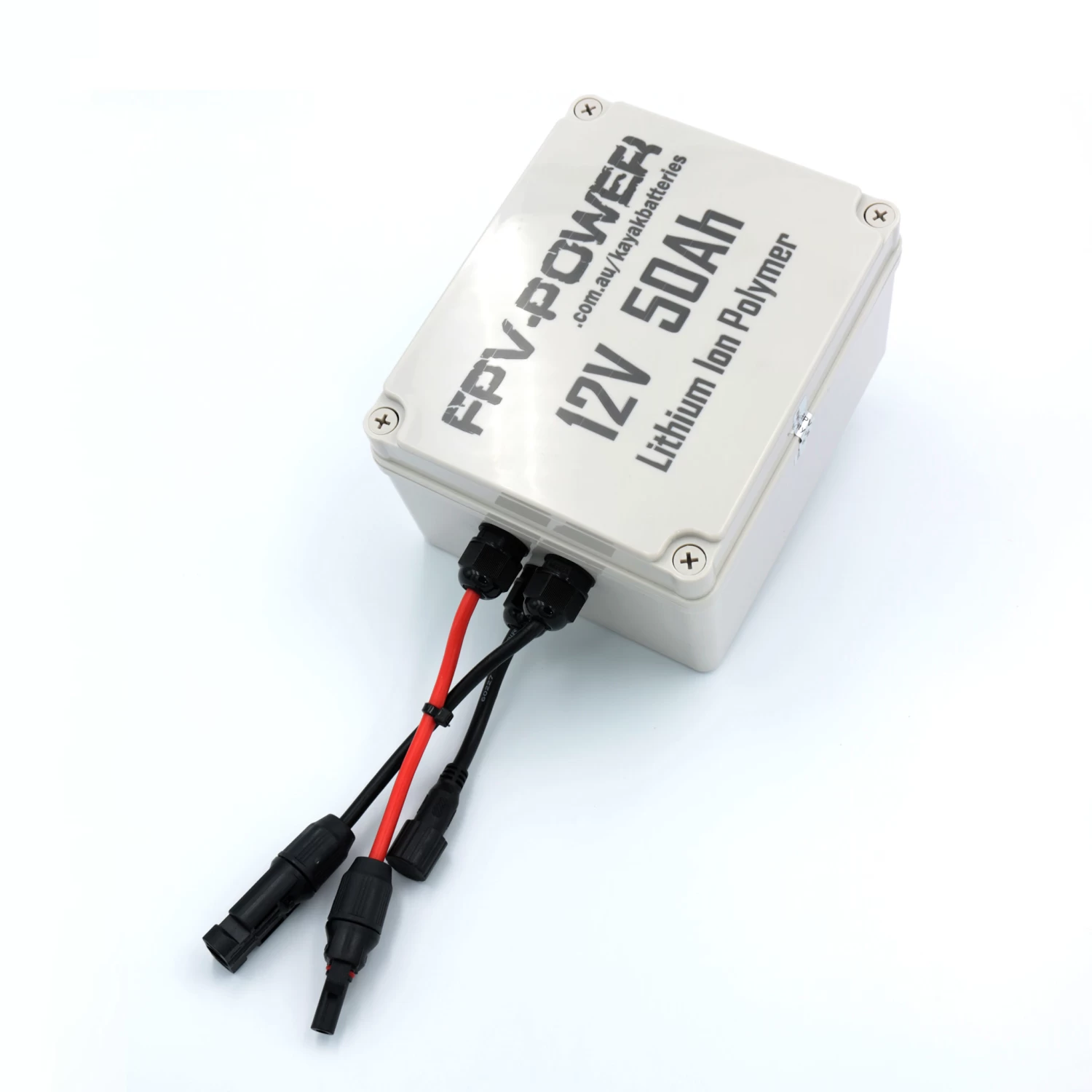 FPV-Power 12V - 50Ah V3 Waterproof Lithium Battery With 10A Charger 3 FPV-Power 12V - 50Ah V3 Waterproof Lithium Battery With 10A Charger