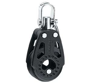 Harken Block 29mm Carbo With Swivel & Shackle 3 Harken Block 29mm Carbo With Swivel & Shackle