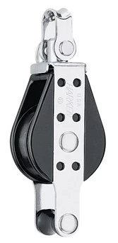 Harken Block 38mm Big Bullet Single With Swivel & Becket 3 Harken Block 38mm Big Bullet Single With Swivel & Becket