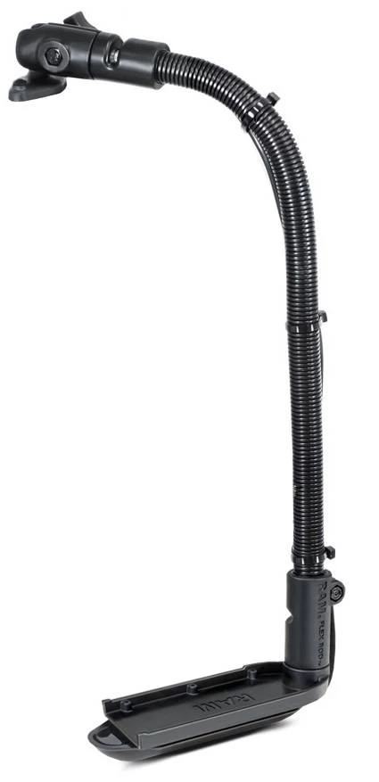 RAM Mounts Transducer Arm Mount With 18" Rigid Aluminum Rod And 2.43" X 1.31" Diamond Base For The Lowrance StructureScan LSS-2/LSS-1 3 RAM Mounts Transducer Arm Mount With 18" Rigid Aluminum Rod And 2.43" X 1.31" Diamond Base For The Lowrance StructureScan LSS-2/LSS-1