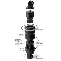 YakGear CameraBoom 600 R-Lock 7 YakGear CameraBoom 600 R-Lock -Kayak Sale Store yakgear cameraboom 600 r lock 2