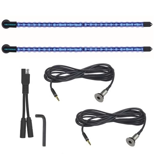 YakPower 2-Piece LED Light Kit Blue 20" 4 YakPower 2-Piece LED Light Kit Blue 20" - Image 2